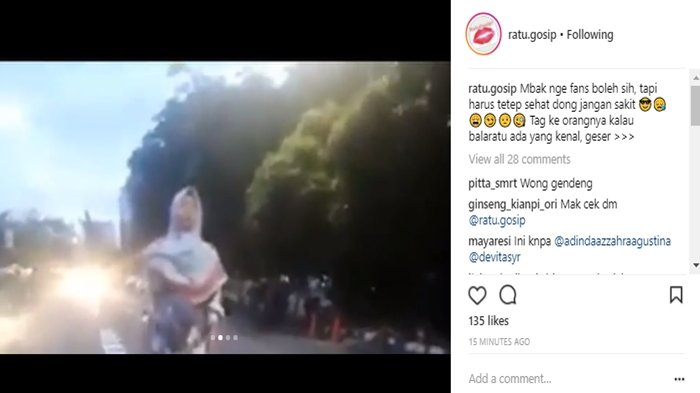 Heboh Wanita Misterius teriak Di Depan KPK. Ngakunya Zumi Zola Kakaknya