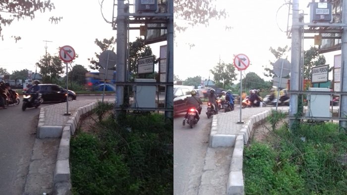 Sengaja Langgar Aturan! Warga Berharap Putaran (U-Turn) di Jalan Soekarno Hatta Diperbanyak