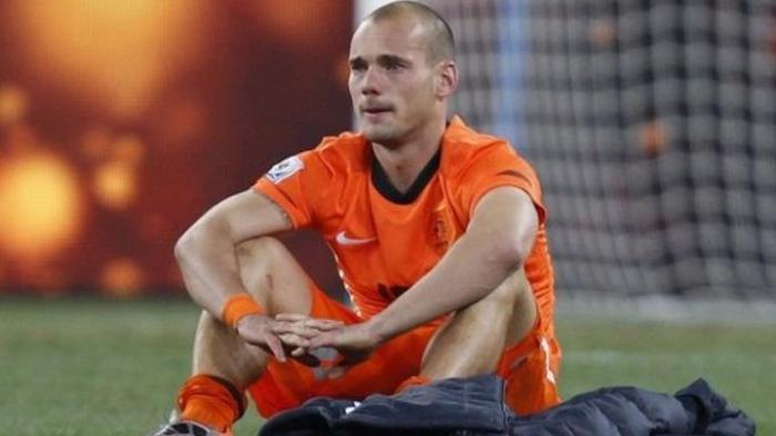 Cedera, Wesley Sneijder Absen Saat Kontra Perancis