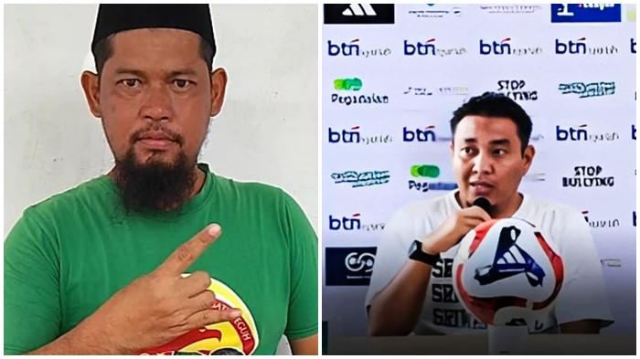 MINTA GANTI PELATIH - Ketua Umum Singa Mania Yayan Hariansyah S.Sn., M. Sn prihatin nasib tim Sriwijaya FC yang kembali menelan kekalahan di laga keempat kompetisi Pegadaian Championship 2025/26.Yayan meminta agar coach Azul meletakkan jabatannya sebagai pelatih kepala SFC.