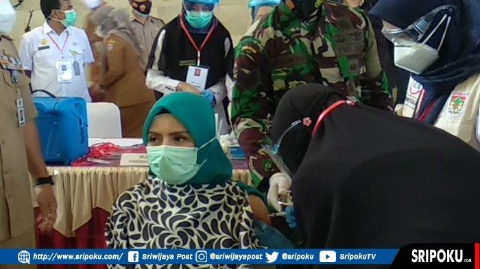 Bukan Walikota atau Kapolres, Sosok Wanita Ini yang Pertama Kali Disuntik Vaksin di Lubuklinggau