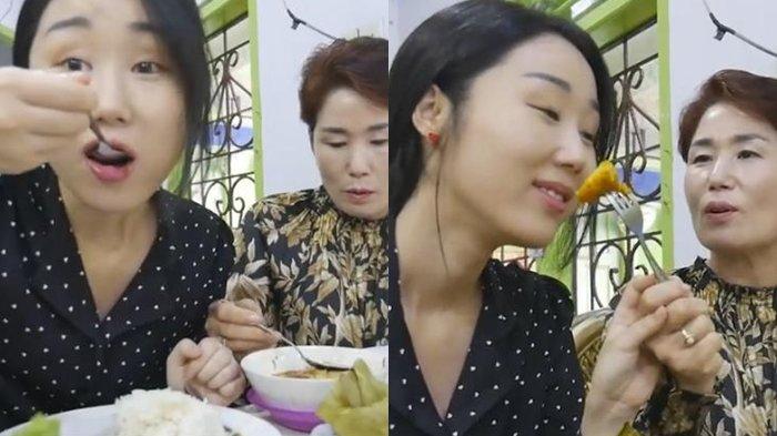 Youtuber Cantik Hari Jisun asal Korea Selatan Ajak Mamanya Makan Tempoyak, Lihat Reaksinya!