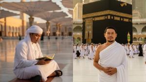 Kumpulan-Prompt-AI-Gemini-Depan-Kabah-dengan-Pakaian-Gamis-Buat-Suasana-Sore-di-Tanah-Suci-Mekkah.jpg