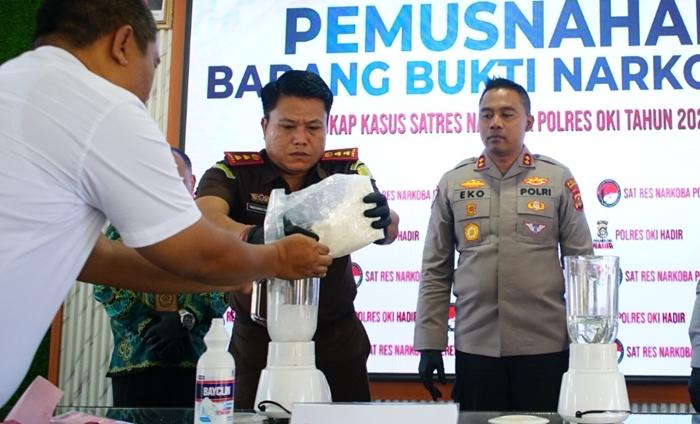 AKBP Eko Rubiyanto Blender Sabu-sabu Berat 1 Kilogram Milik Warga Tulung Selapan, Jamin tak Beredar