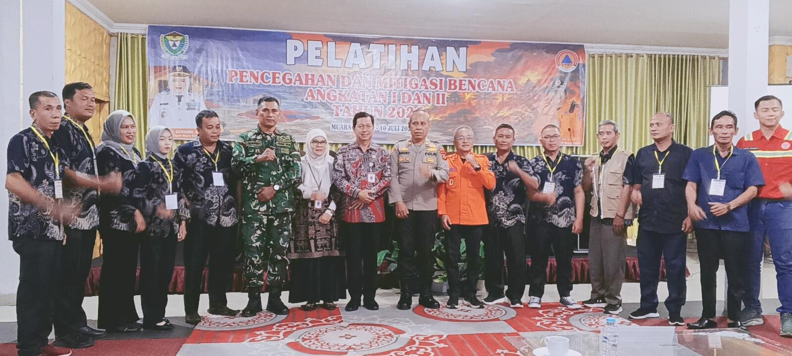 Hindari Risiko Korban Jiwa dan Harta, BPBD Muara Enim Gelar Pelatihan Pencegahan & Mitigasi Bencana - Sripoku.com