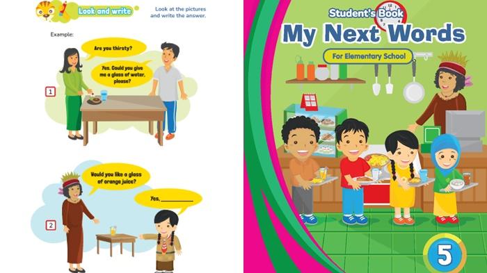 Kunci Jawaban Bahasa Inggris Kelas 5 SD Halaman 15-16 Semester 1 Kurikulum Merdeka, Look and Write