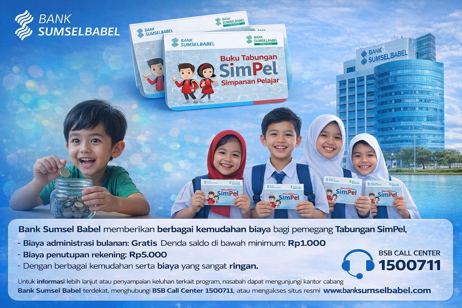 Bank Sumsel Babel Hadirkan Tabungan SimPel untuk Pelajar, Pupuk Kebiasaan Menabung Sejak Dini