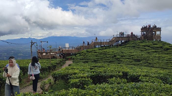Wisata di Kaki Gunung Dempo Pagar Alam Tetap Ramai, Warga : Cuma 'Batuk-batuk' Kami Sudah Terbiasa