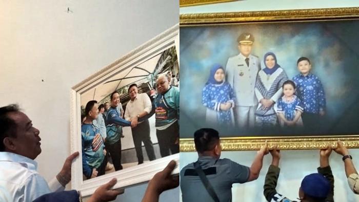 Turunkan Foto Keluarga, Cik Ujang-Haryanto Tinggalkan Rumah Dinas Bupati Lahat Sumsel