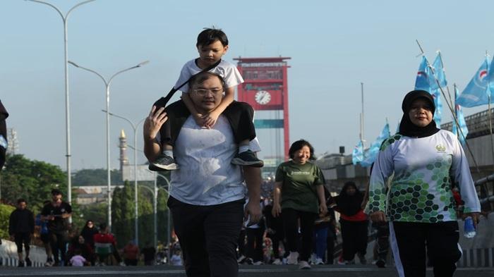 Ratu Dewa Berencana Jadikan CFD Jembatan Ampera Agenda Rutin Mingguan