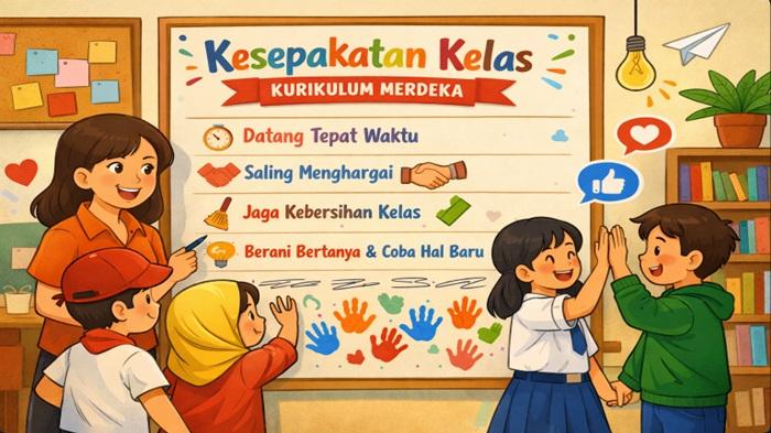 Cara Membuat Kesepakatan Kelas di Hari Pertama Sekolah, Ditaati Murid Tanpa Paksaan - Sripoku.com