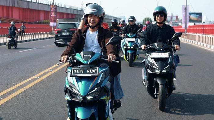 Semarak Vario 160 Evo-Nation di Palembang, City Rolling hingga Aksi Sosial Jadi Sorotan - Sripoku.com