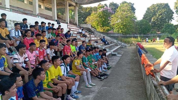 6 Tim Peserta Individu Non Klub Turnamen/Seleksi EPA Sriwijaya FC U20 Terbentuk, David Beri Semangat