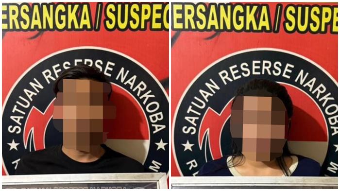 Polres Muara Enim Ringkus Dua Pengedar Pil Ekstasi, Pelaku Sempat Buang Barang Bukti
