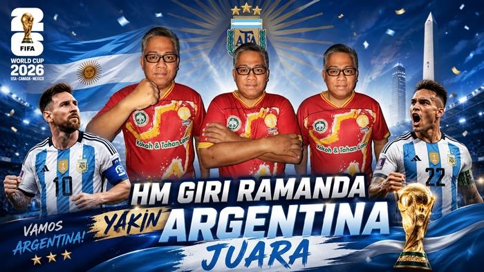 Prediksi HM Giri Ramanda: Argentina vs Prancis di Final Piala Dunia 2026, Messi Angkat Trofi - Sripoku.com
