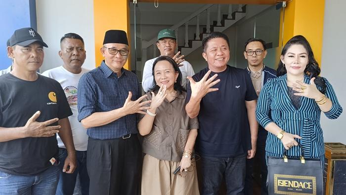 Sambut Bupati PALI Ambil Formulir Bacagub Sumsel di Nasdem, HD: Kawan Aku Lamo Mang Heri Ini