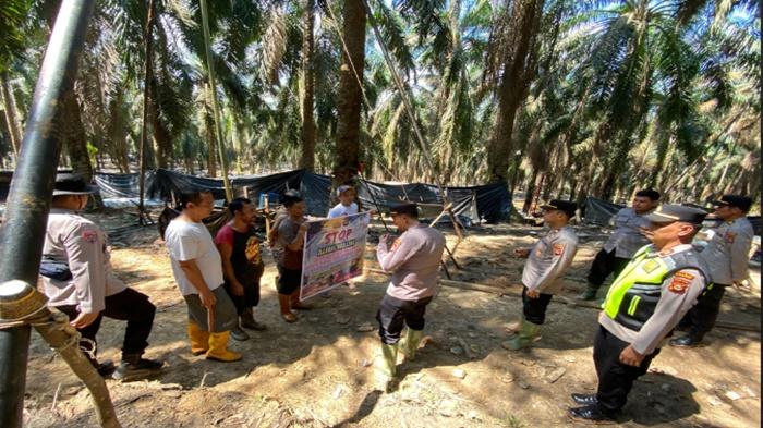 Polsek Keluang Ultimatum Pelaku Pengeboran Ilegal di Wilayah Muba, Siap Tindak Tegas bagi yang Abai