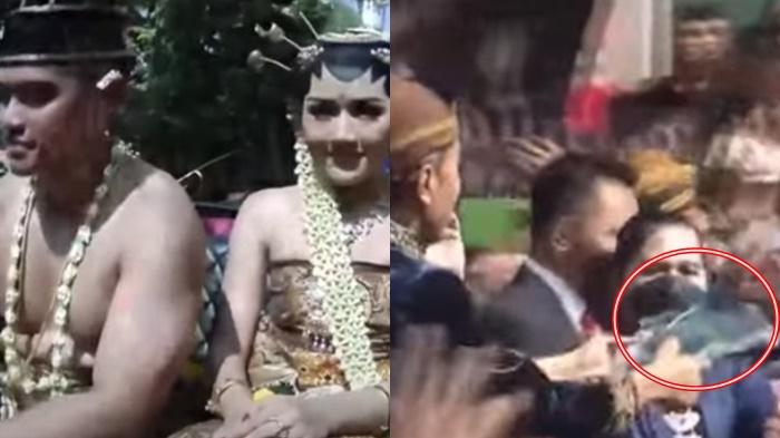 Jokowi Bagikan Langsung Sovenir Saat Kirab Pengantin, Begini Mewahnya Sovenir Kaesang dan Erina