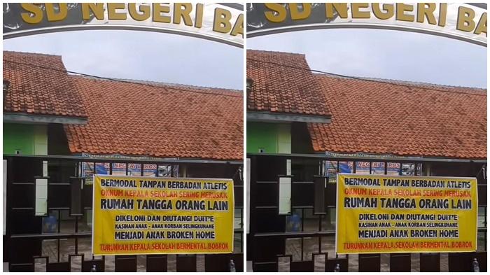 Kepala-Sekolah-merusakan-rumah-tangga-orang-lain-terpasang-di-pagar-sebuah-SD.jpg