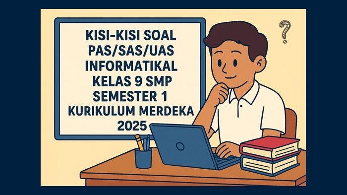 Kisi-kisi Soal PAS/SAS/UAS Informatika Kelas 9 SMP Semester 1 Kurikulum Merdeka 2025 Lengkap Jawaban