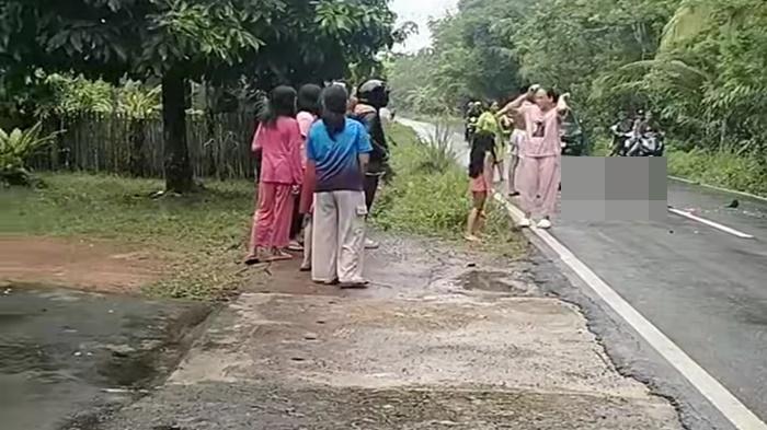 Lakalantas Maut di Prabumulih, Pengendara Motor Tewas Ditabrak Mobil Triton