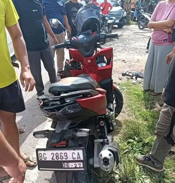 Lakalantas Maut Motor Vario vs Vega R di Prabumulih, Dua Pelajar Tewas Mengenaskan - Sripoku.com
