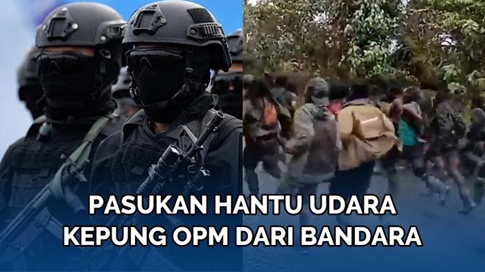 Ratusan Pasukan Hantu Udara TNI Disebar, Kepung Egianus Kogoya cs Dari Bandara
