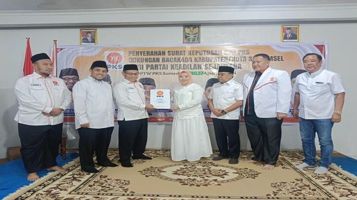 Dukungan Parpol Bertambah, Giliran PKS Merapat Usung Lidyawati-Haryanto di Pilkada Lahat