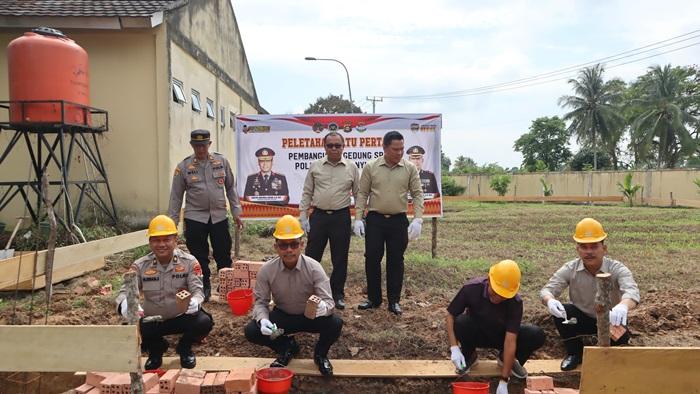 Dukung Pemenuhan Gizi Masyarakat, Polres Musi Banyuasin Sumsel Bangun Gedung SPPG
