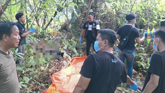 Heboh, Penemuann Mayat Wanita Dalam Karung Goni di Semak-semak Desa Muara Baru Kayuagung OKI