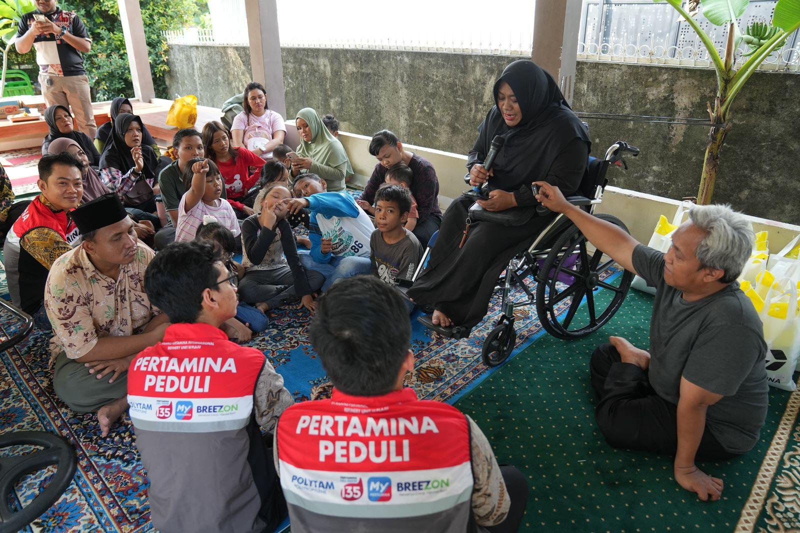 Merajut Harapan, Kilang Plaju Dukung Penyandang Multidisabilitas Menuju Kehidupan Lebih Inklusif - Sripoku.com