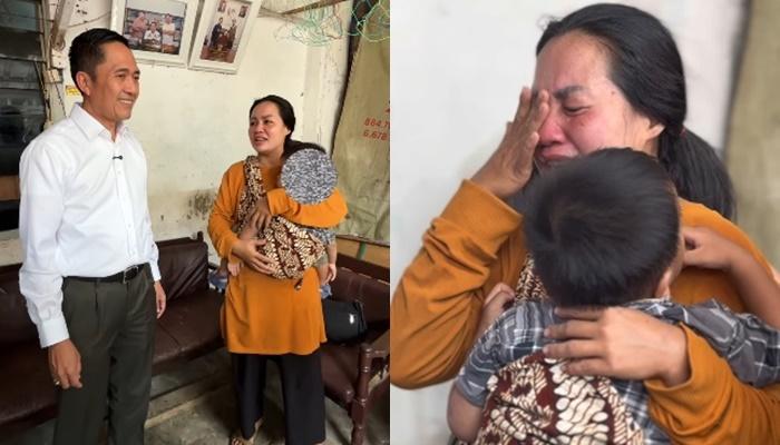 Hidup Menumpang dan 2 Anak Sakit, Ratu Dewa Beri Bantuan untuk Keluarga Kurang Mampu di Palembang