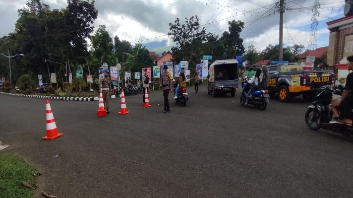 Cegah Kemacetan, Polres Pagar Alam Berlakukan Rekayasa Jalan di Lokasi Wisata