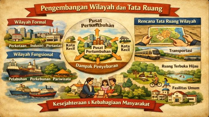 Ringkasan Materi dan 5 Contoh Soal HOTS Geografi Kelas 12 Bab 1 Kurikulum Merdeka - Sripoku.com