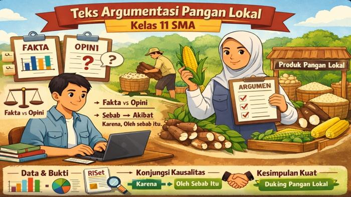 Ringkasan Materi dan Contoh Soal HOTS Bahasa Indonesia Kelas 11 SMA Materi Bab 1 Teks Argumentasi - Sripoku.com