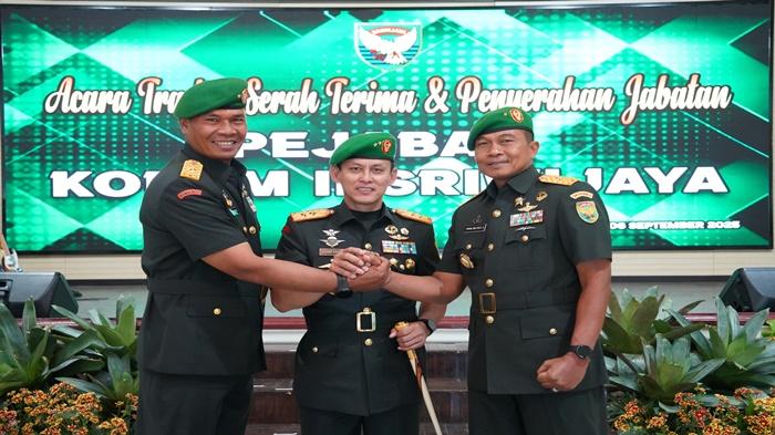 Mutasi 3 Perwira Tinggi Kodam II/Sriwijaya, Brigjen TNI Iwan Ma'ruf Zainudin Jabat Kasdam II/SWJ