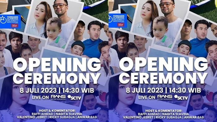 Turnamen Olahraga Selebriti 8 Juli 2023 Segera Tayang, Ada Penampilan Spesial dari Penyanyi Ternama