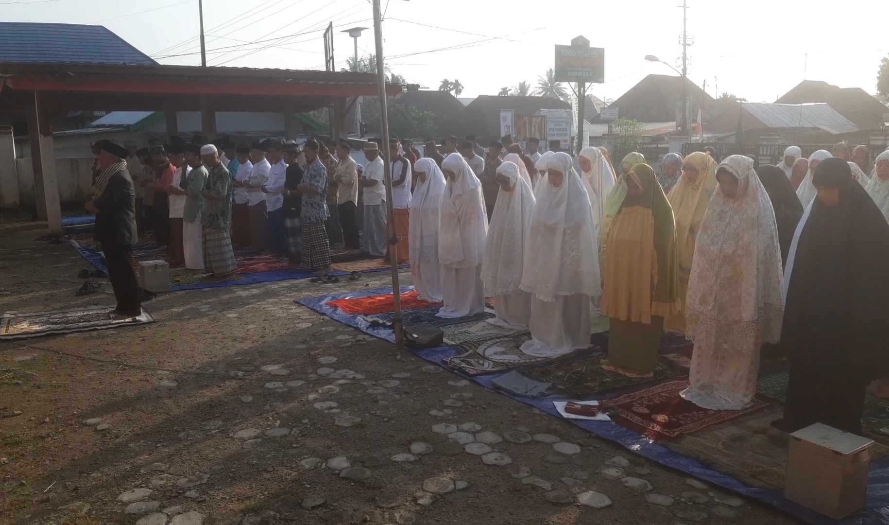 Warga Muhammadiyah Tebing Gerinting OI Gelar Sholat Idul Adha, Khatib : Momen Menata Diri dari Hati