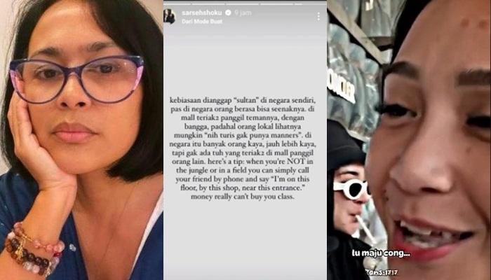 Sarah Sechan Sindir Kelakuan Nagita Slavina Teriak-teriak di Negara Orang 'Sultan Gak Punya Manners'
