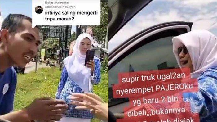 Sikap-emak-emak-tajir-tetap-kalem-meski-mobil-Pajero-miliknya-diserempet-truk-ugal-ugalan.jpg