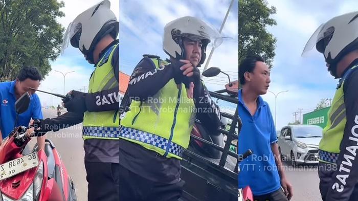Tak-Takut-Lawan-Polisi-Pria-Berkaos-Biru-Ini-Kicep-Motornya-Diangkut-ke-Polrestabes-Palembang.jpg