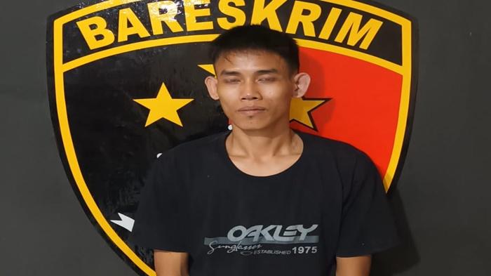 Tutupi Wajah dengan Kardus, Pencuri Tabung Gas di Musi Rawas Tetap Tertangkap