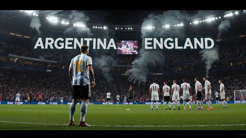 Tragedi Selain 'Tangan Tuhan' Hantui Inggris Lawan Argentina, Messi Sial: Dia Buta Kekuatan Lawan - Sripoku.com