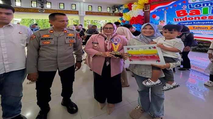 Abyan dan Alesha Wakili Muara Enim di Lomba Balita Indonesia Tingkat Sumsel - Sripoku.com