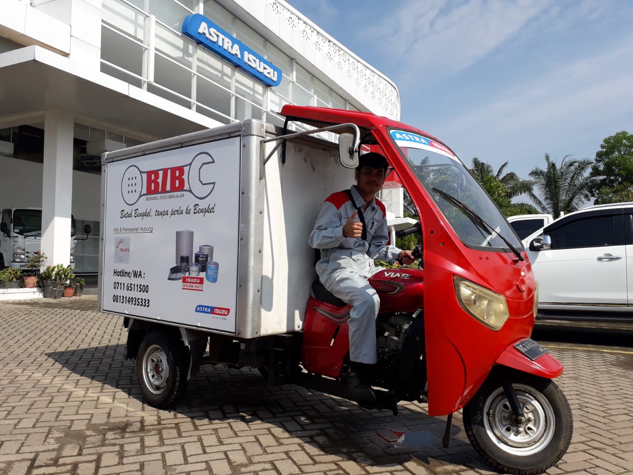 Sambut Lebaran Idul Fitri 2019, Layanan Astra Isuzu Standby Siapkan 3 Unit Bengkel Isuzu Berjalan