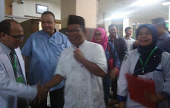 Calon Wakil Bupati Muba Ahmad Toha Datang Terakhir