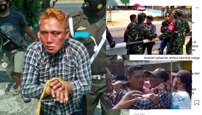 Sok Jago, PREMAN Dadang Buaya Ngamuk Serang Polsek dan Koramil, Akhirnya Bonyok dan Menyesal 'Ampun'