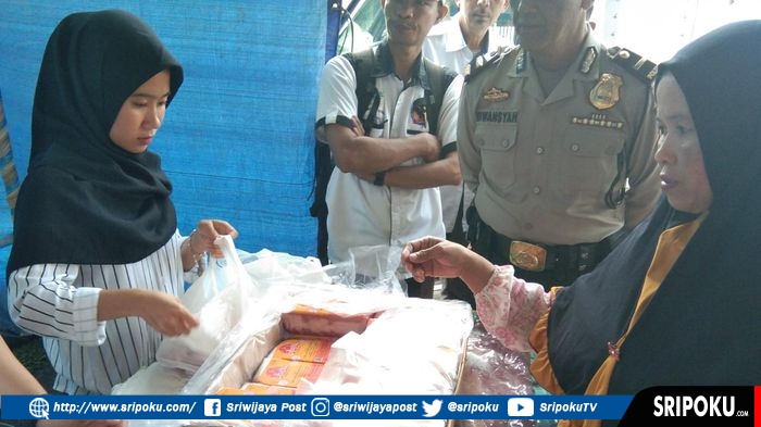 Harga Daging Kerbau Rp 80 Ribu Per Kg Laris Manis Diserbu Warga di Pasar Murah Pangkalanbalai