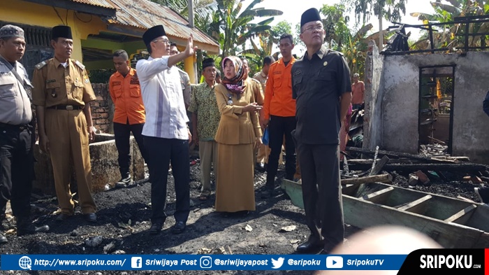 Bupati Musirawas Ajak Warga Gotong Royong Bantu Korban Kebakaran