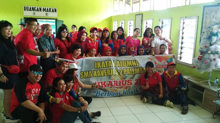 Demi Bisa Ikut Merayakan Imlek, IKARIUS 2 Palembang Penuhi Kebutuhan Imlek Warga Kurang Mampu